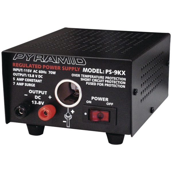 Pyramid Car Audio Car Audio 70W Input 5A Power Supply PS9KX